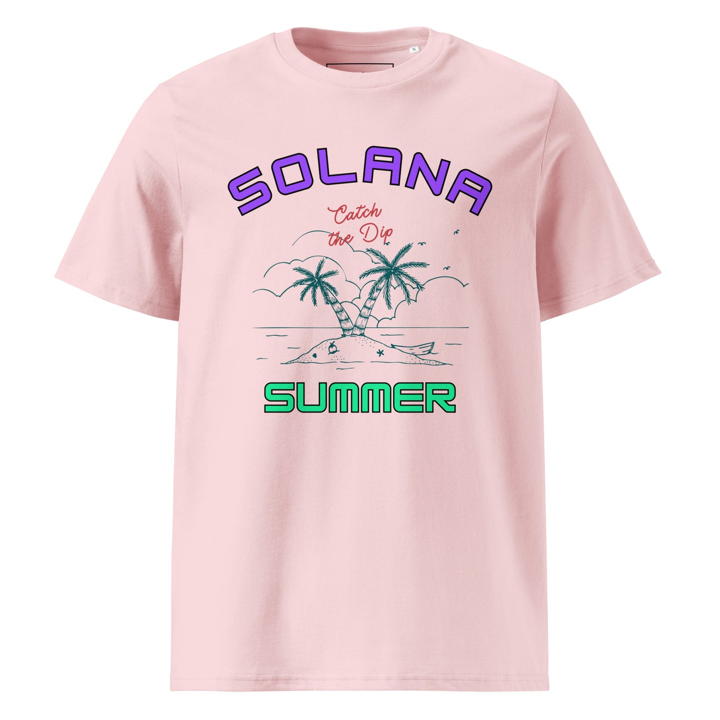 Solana Summer "Catch the Dip (SOL Edition) - Premium Unisex organic cotton t-shirt