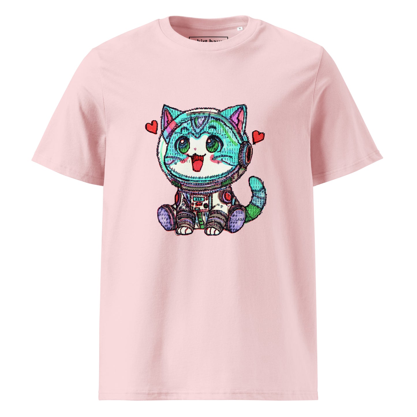 Wen Cat Unisex organic cotton t-shirt