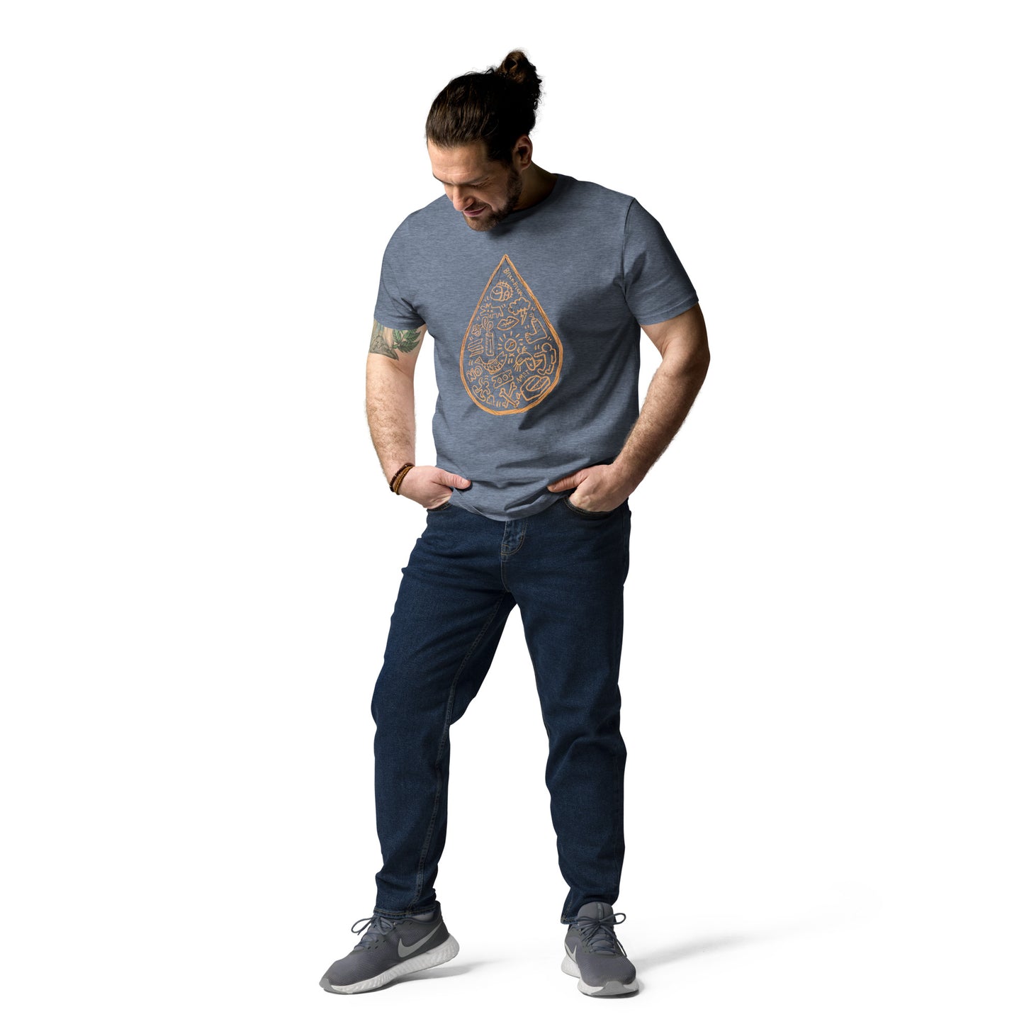 The Droplet - Premium Unisex organic cotton t-shirt