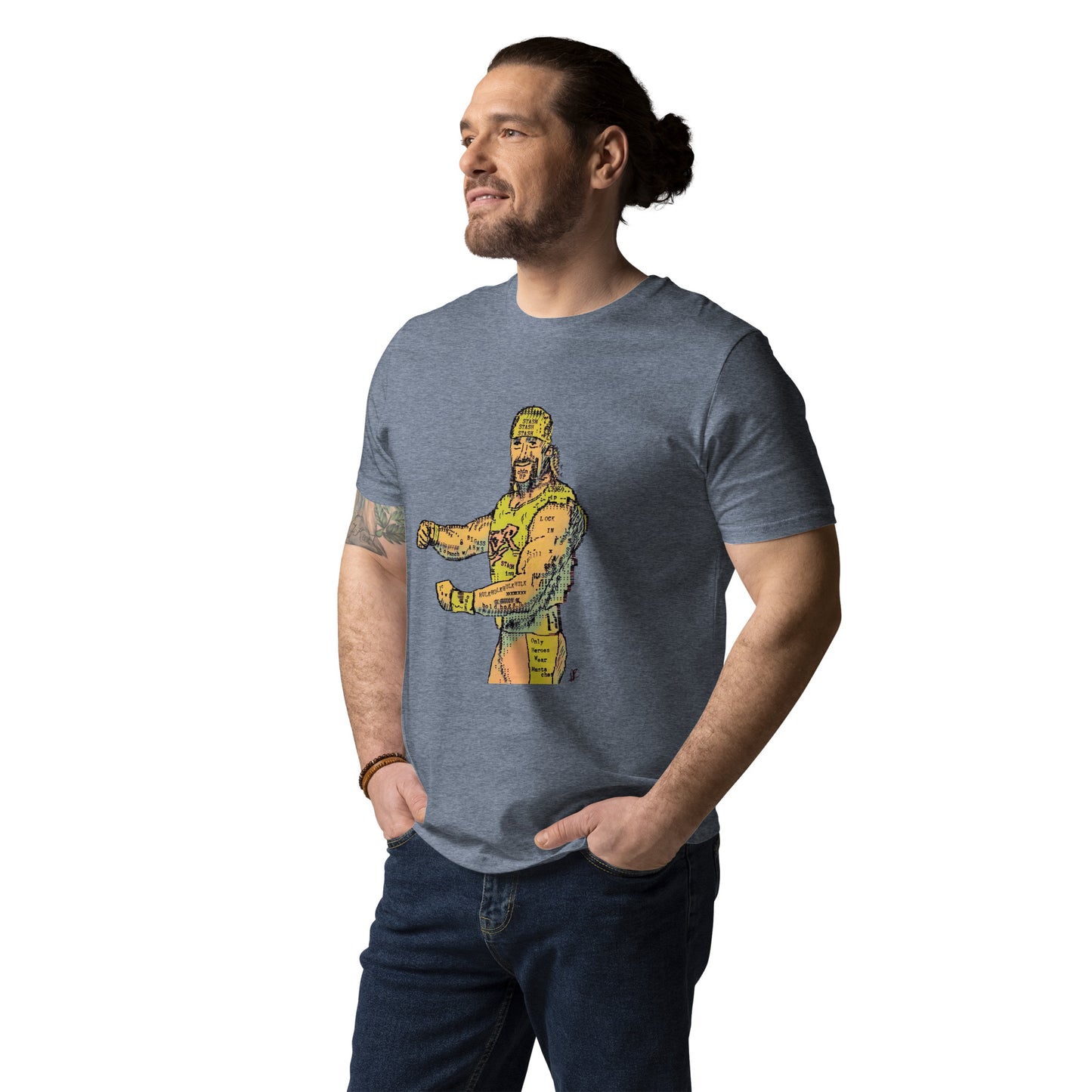 Hulk $Stash Hogan - Premium Unisex organic cotton t-shirt