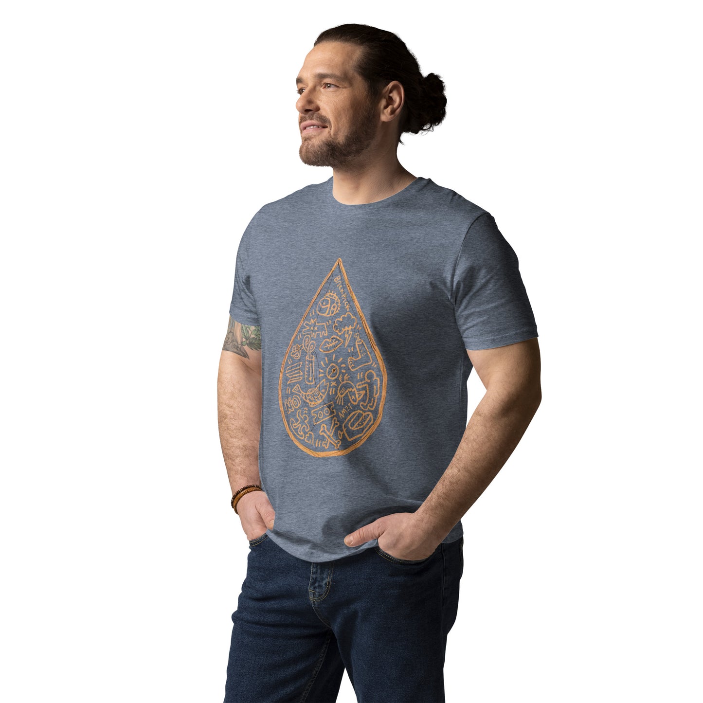 The Droplet - Premium Unisex organic cotton t-shirt