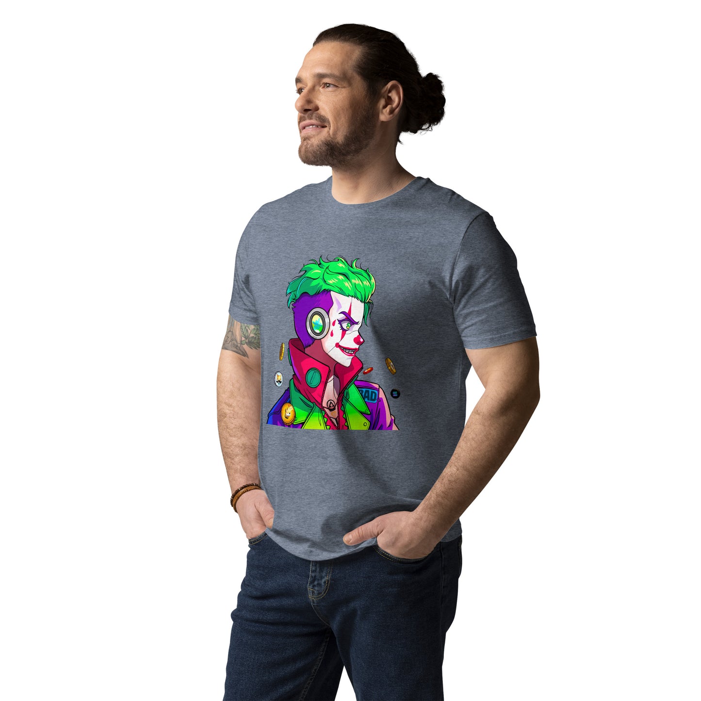 Meme Coin Joker - Premium Unisex organic cotton t-shirt