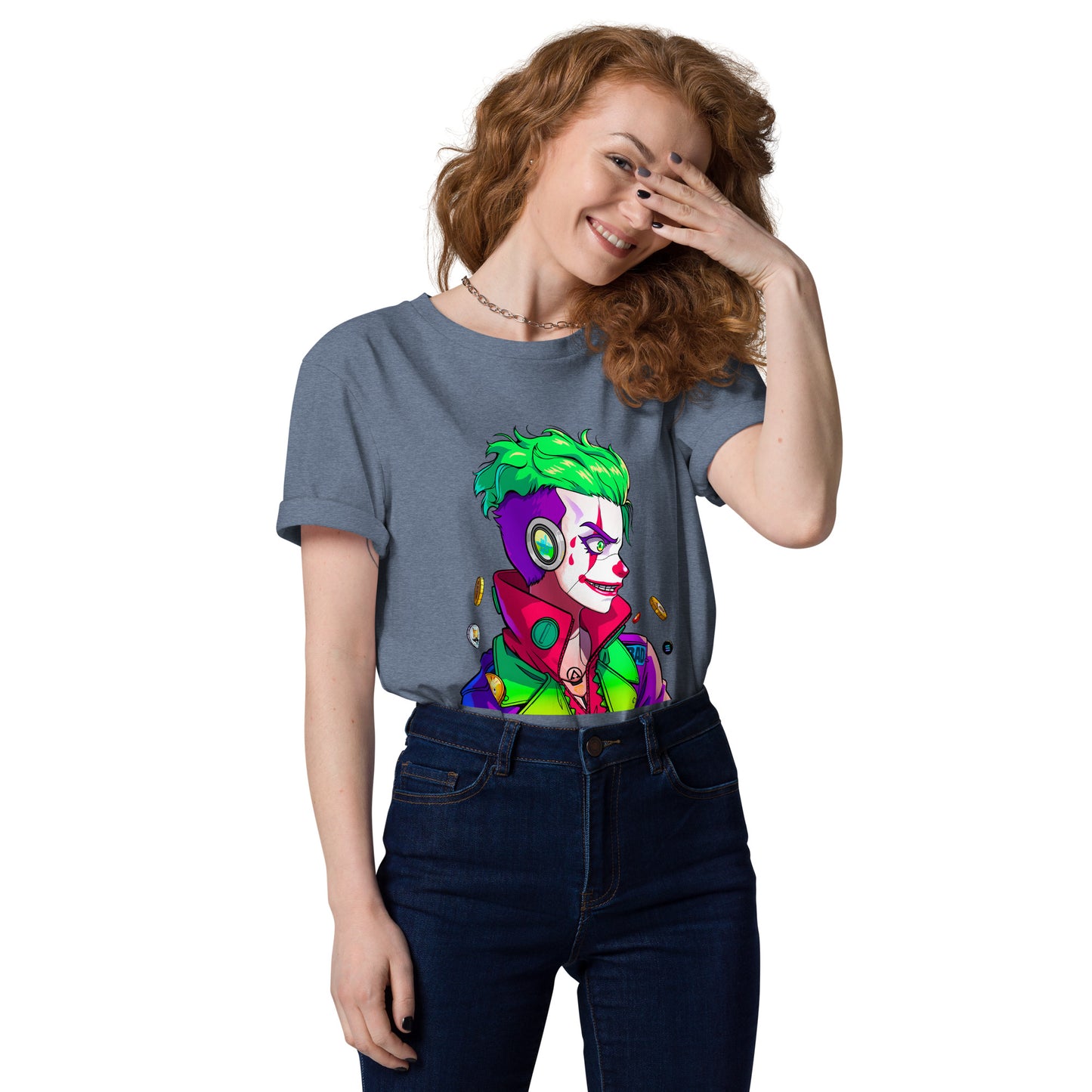 Meme Coin Joker - Premium Unisex organic cotton t-shirt