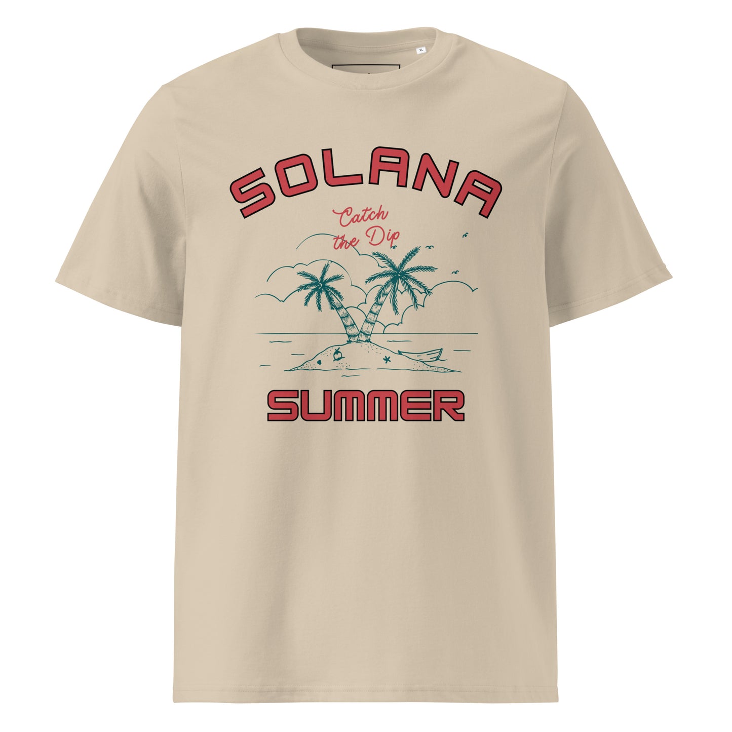 Solana Summer "Catch the Dip" - Premium Unisex organic cotton t-shirt