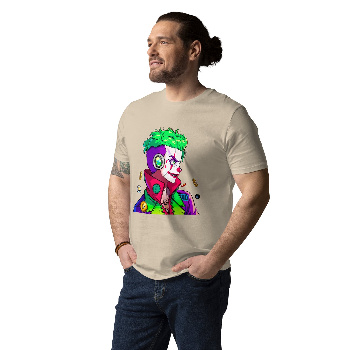 Meme Coin Joker - Premium Unisex organic cotton t-shirt