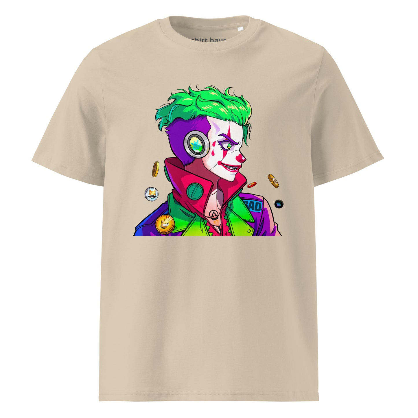 Meme Coin Joker - Premium Unisex organic cotton t-shirt