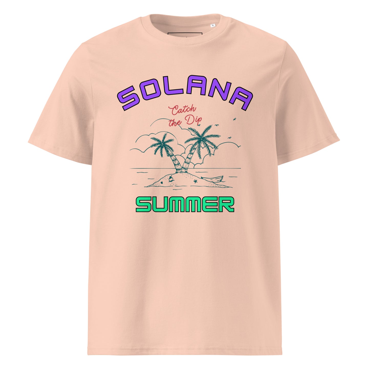 Solana Summer "Catch the Dip (SOL Edition) - Premium Unisex organic cotton t-shirt