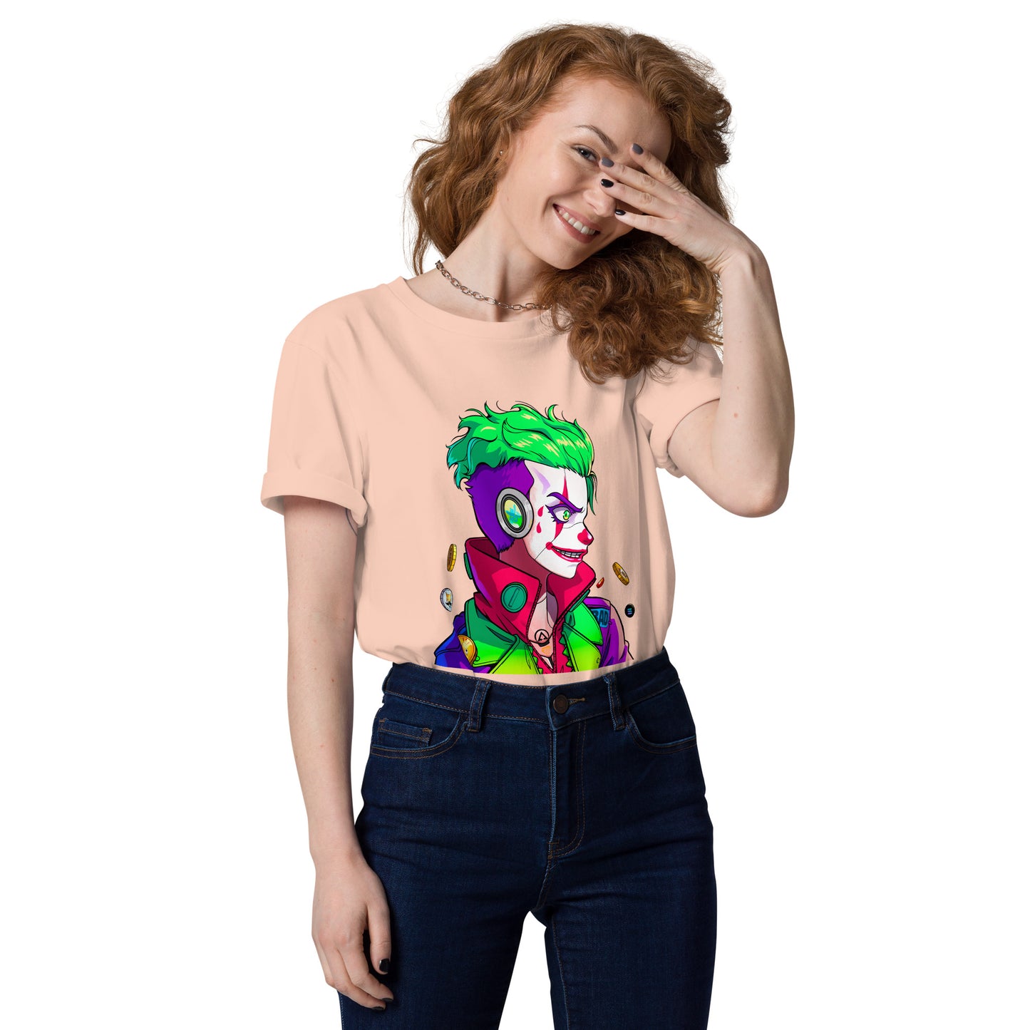 Meme Coin Joker - Premium Unisex organic cotton t-shirt