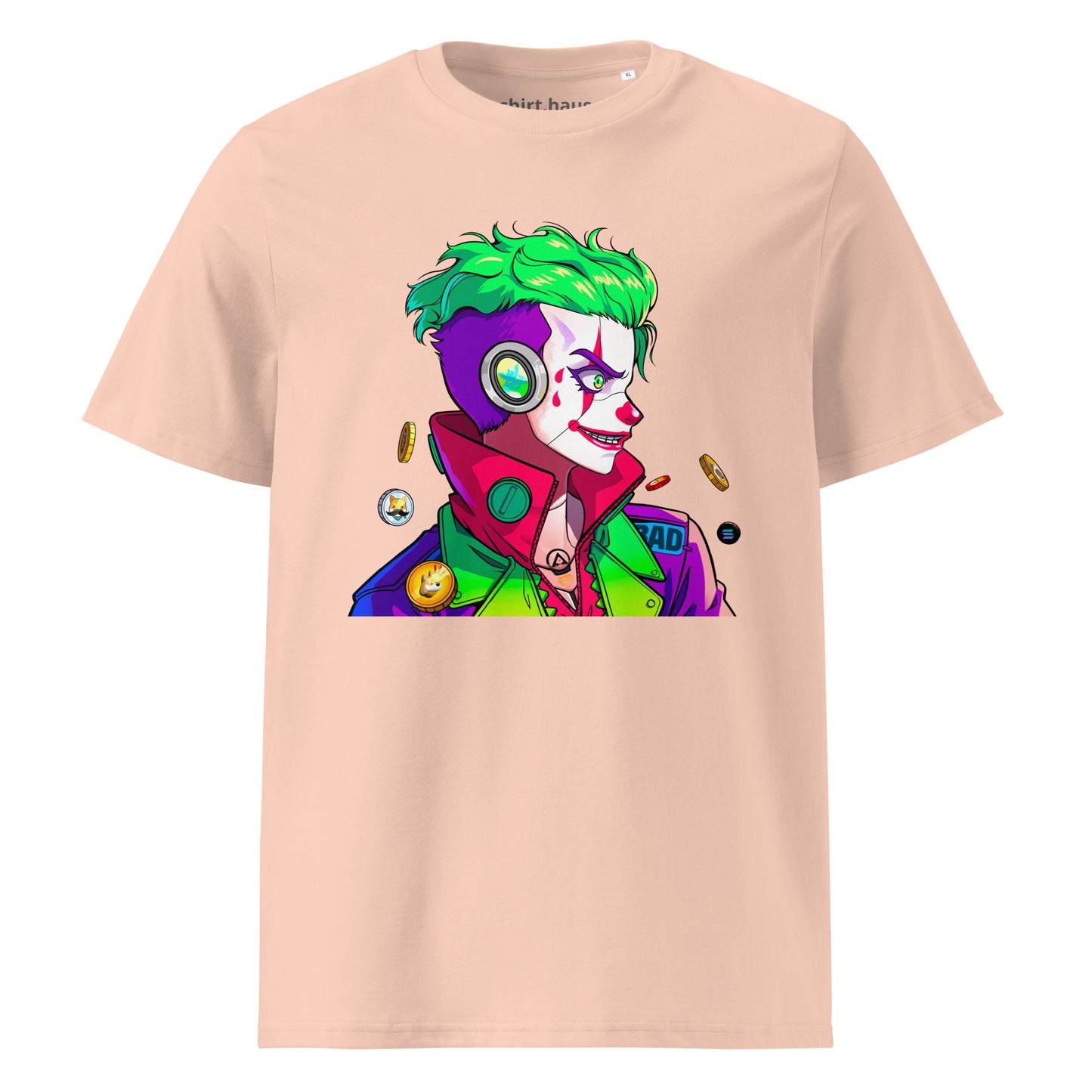 Meme Coin Joker - Premium Unisex organic cotton t-shirt