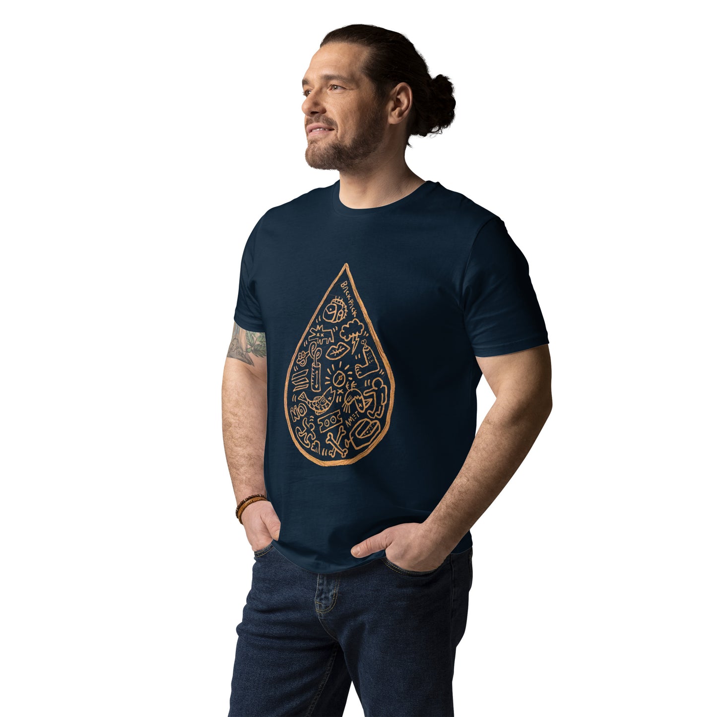 The Droplet - Premium Unisex organic cotton t-shirt