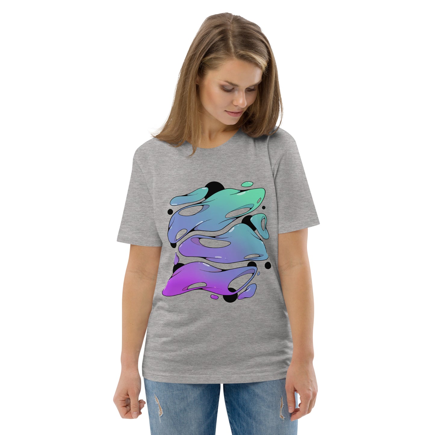 Globs on Solana Unisex organic cotton t-shirt