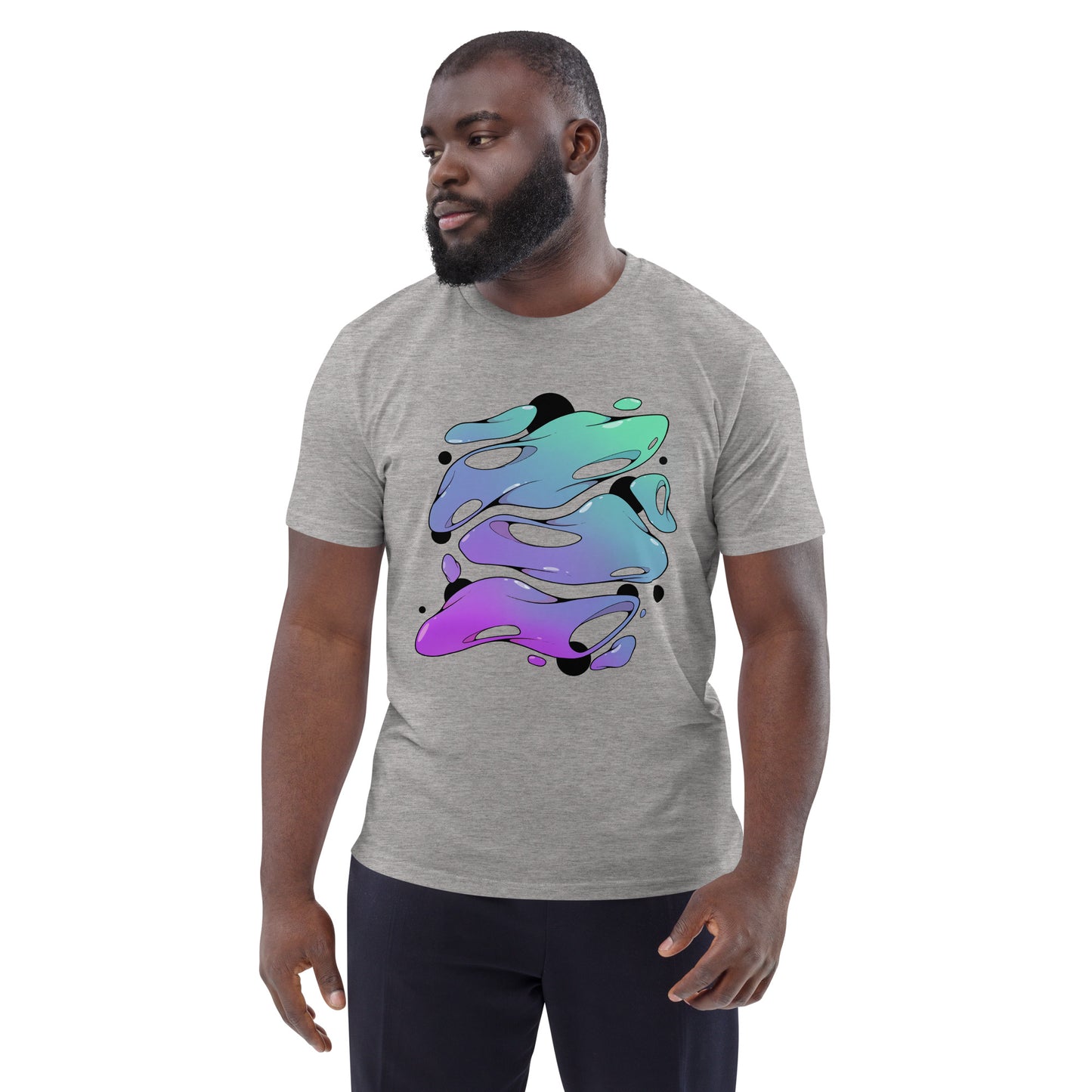 Globs on Solana Unisex organic cotton t-shirt