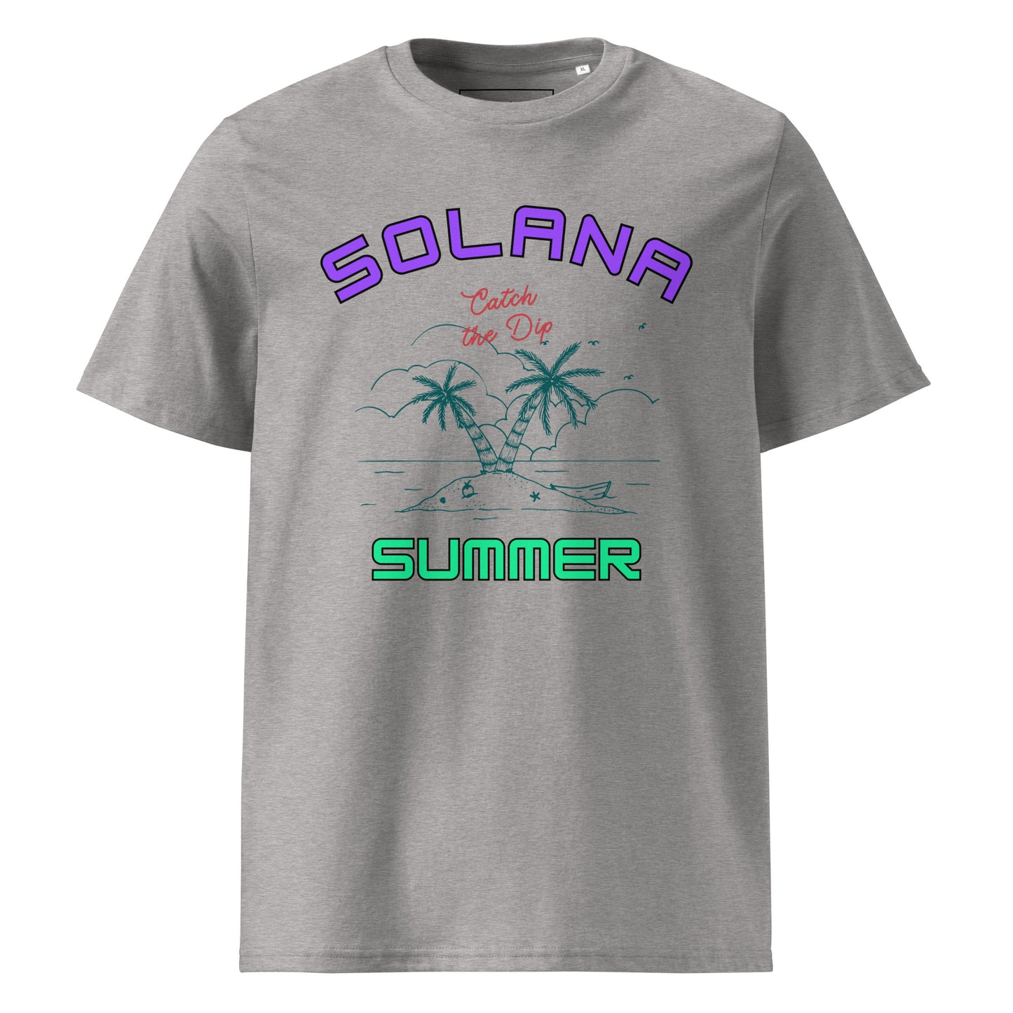 Solana Summer "Catch the Dip (SOL Edition) - Premium Unisex organic cotton t-shirt