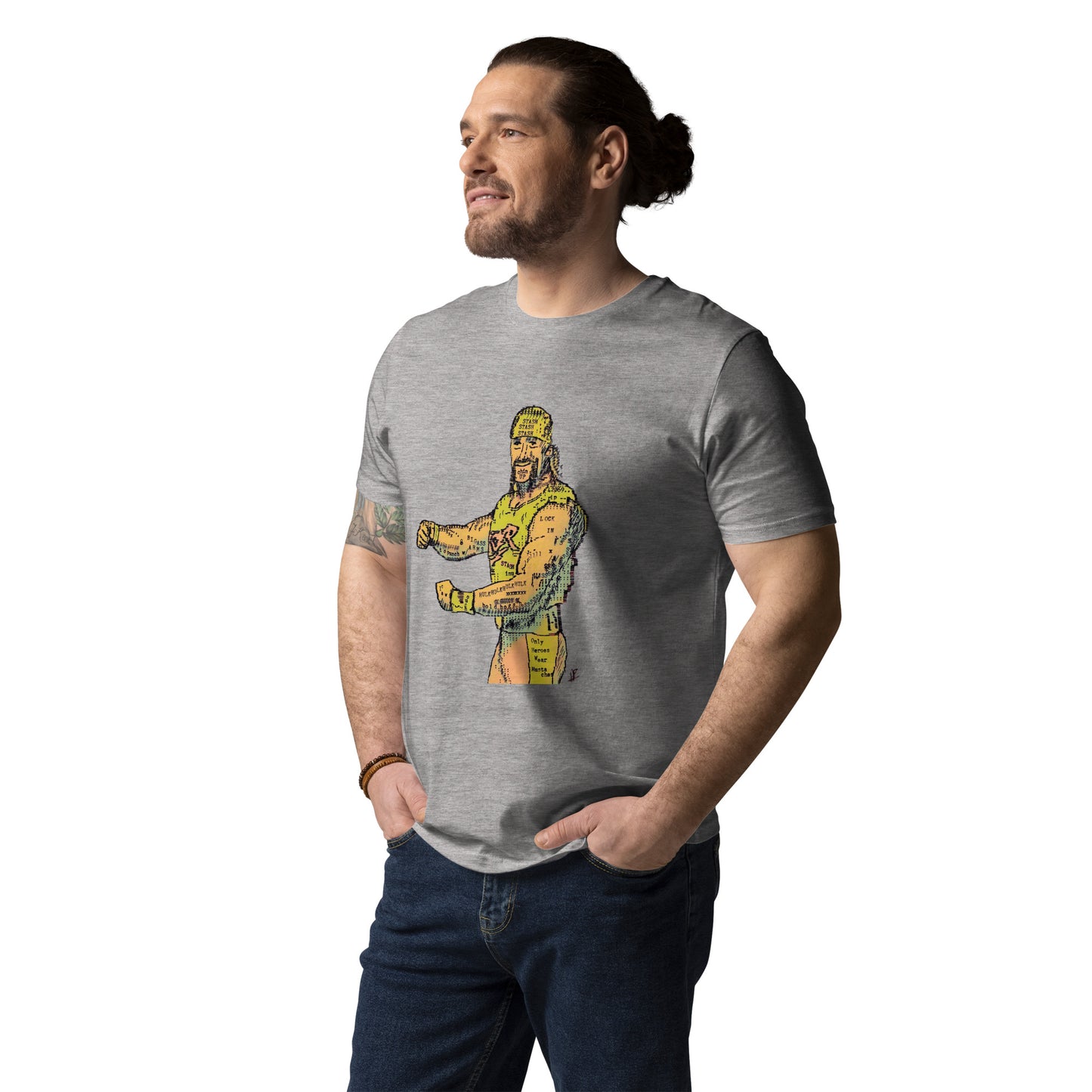 Hulk $Stash Hogan - Premium Unisex organic cotton t-shirt