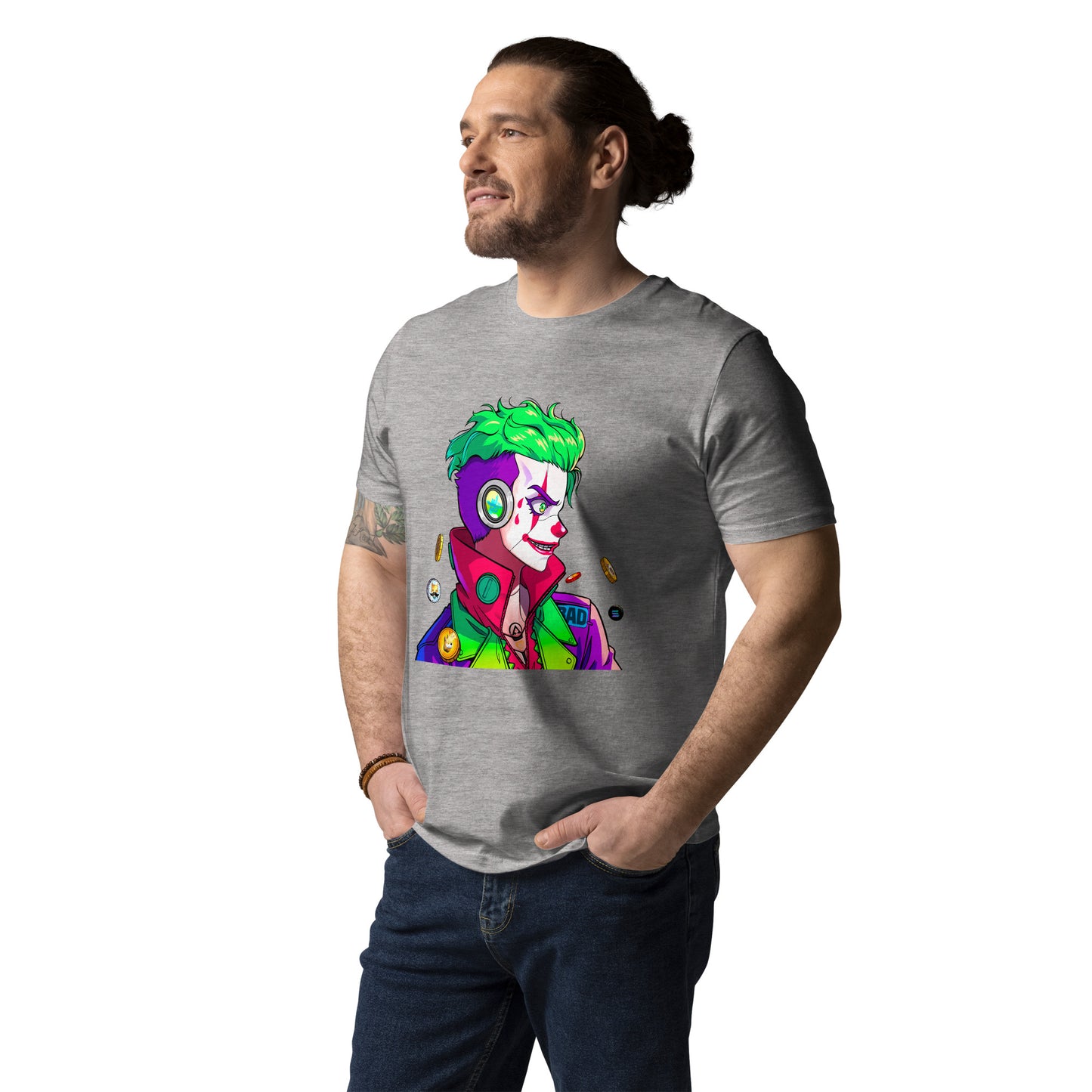 Meme Coin Joker - Premium Unisex organic cotton t-shirt