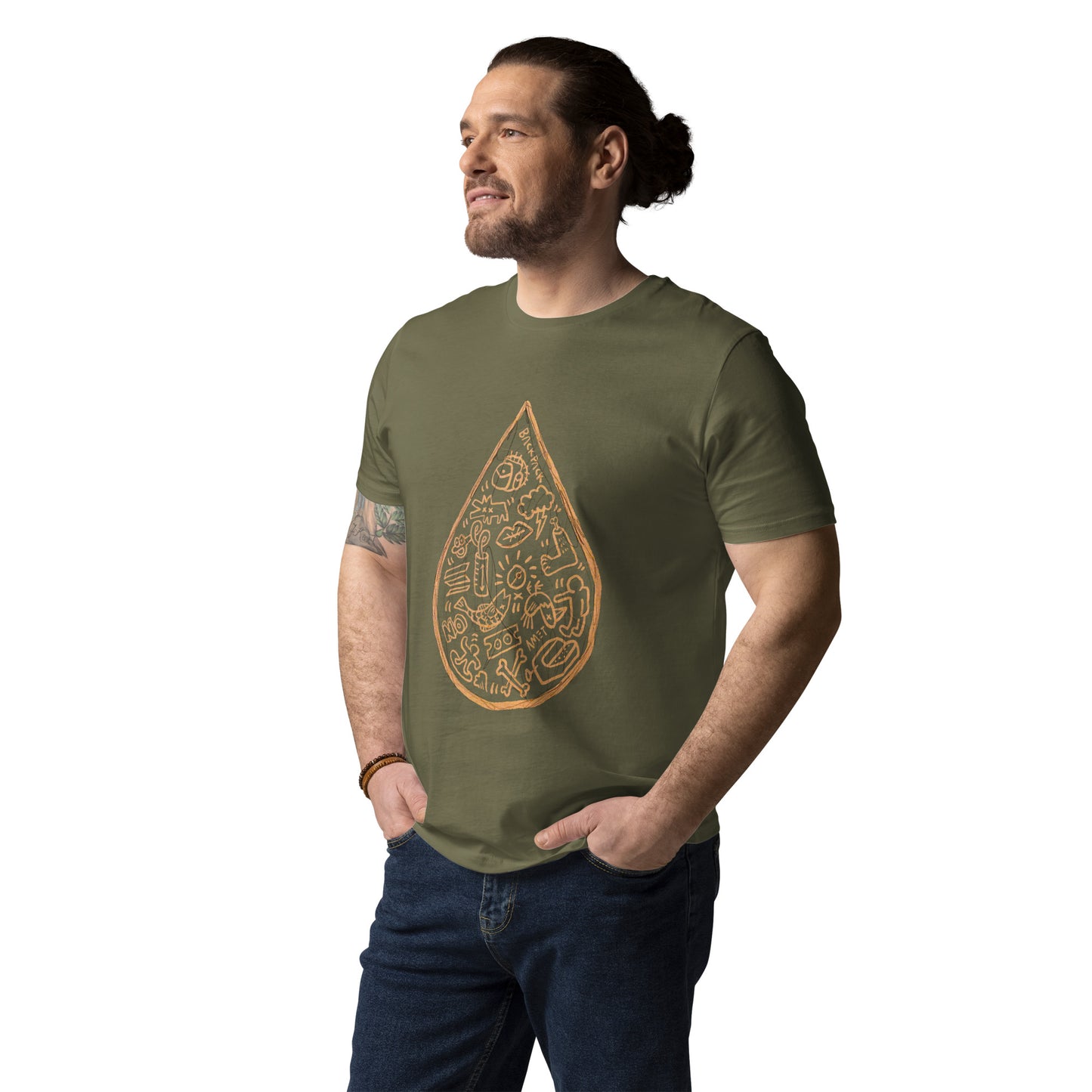 The Droplet - Premium Unisex organic cotton t-shirt