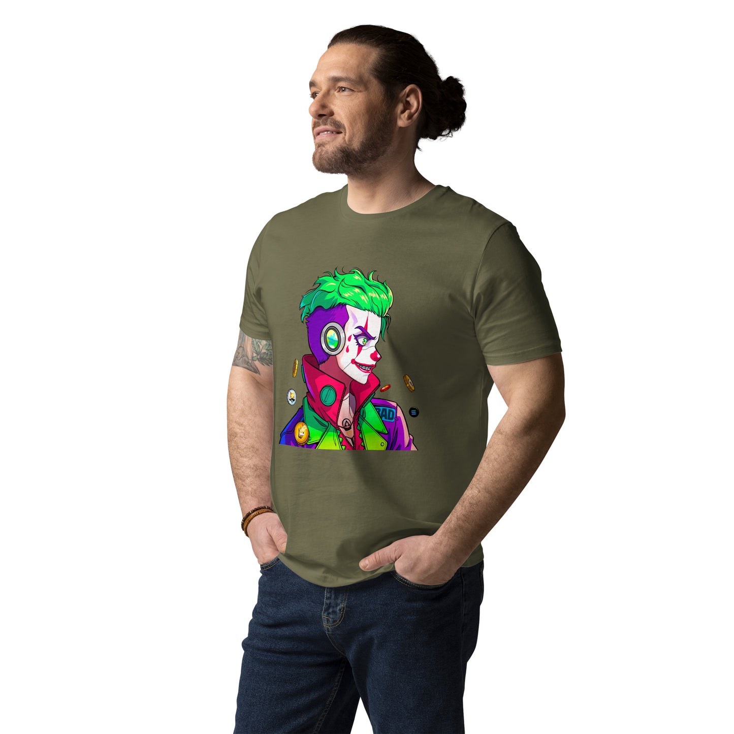 Meme Coin Joker - Premium Unisex organic cotton t-shirt