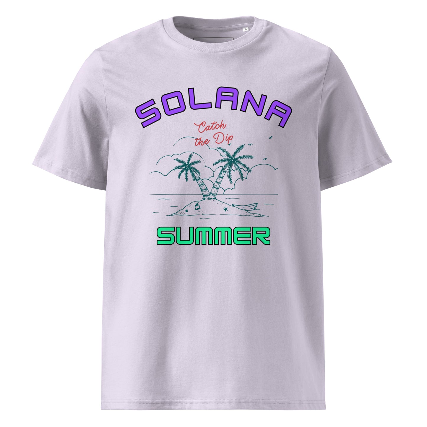 Solana Summer "Catch the Dip (SOL Edition) - Premium Unisex organic cotton t-shirt