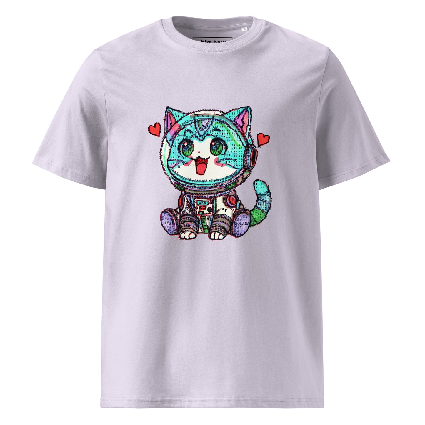 Wen Cat Unisex organic cotton t-shirt