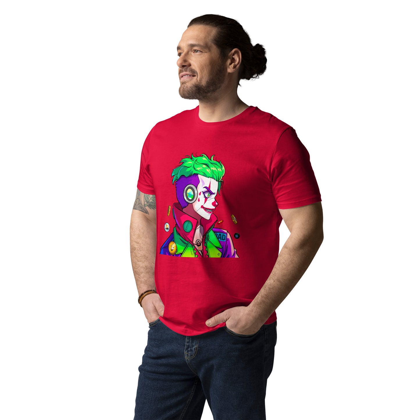 Meme Coin Joker - Premium Unisex organic cotton t-shirt