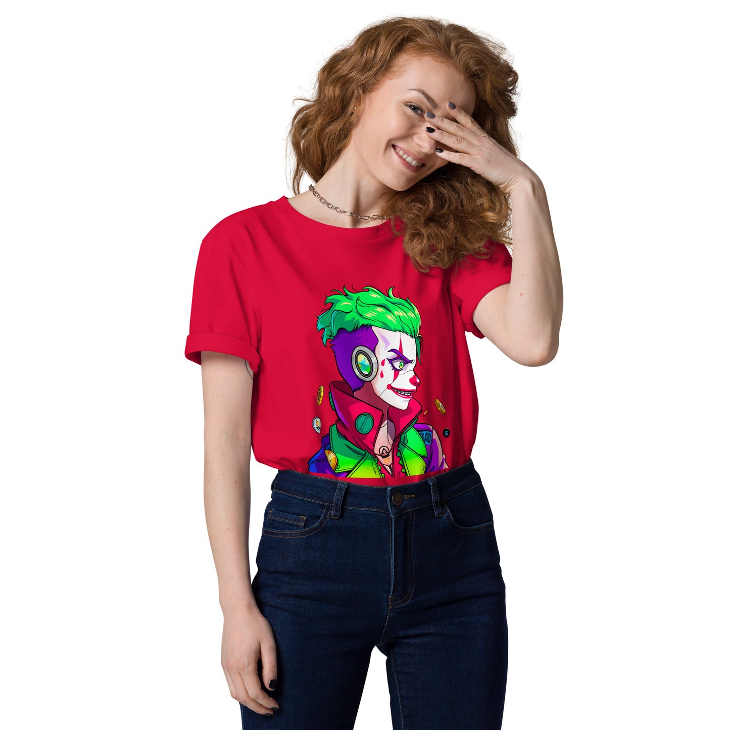 Meme Coin Joker - Premium Unisex organic cotton t-shirt