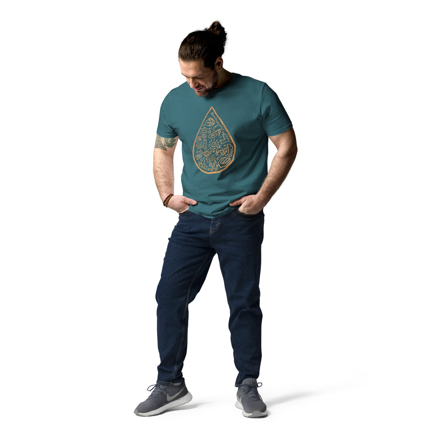 The Droplet - Premium Unisex organic cotton t-shirt