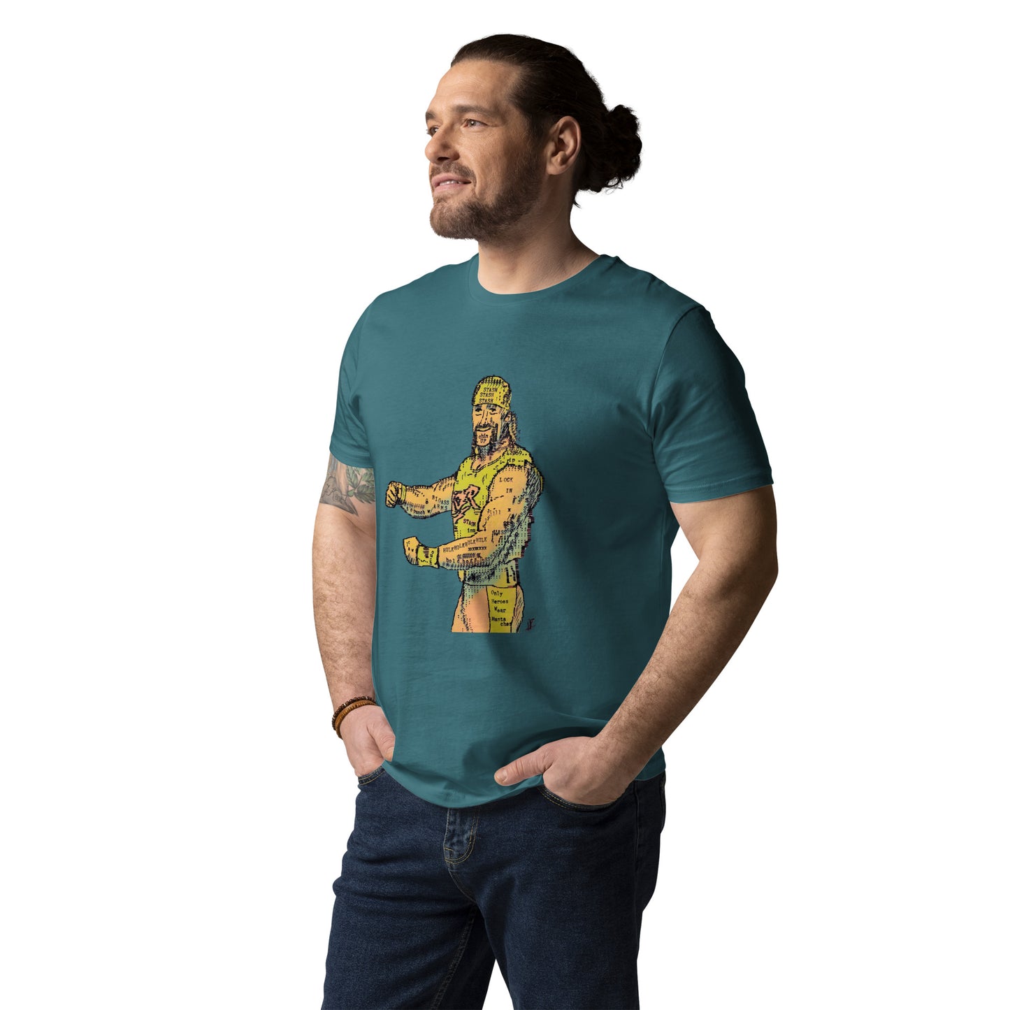 Hulk $Stash Hogan - Premium Unisex organic cotton t-shirt