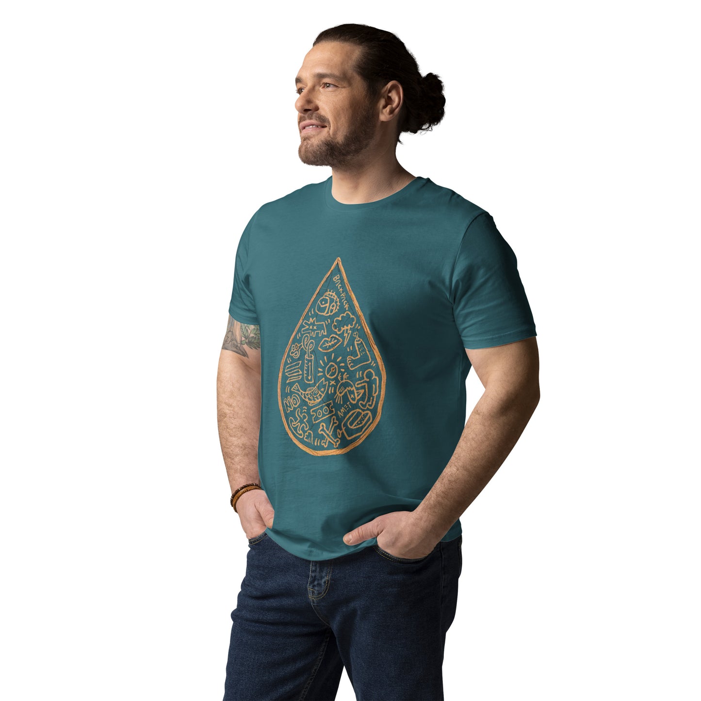 The Droplet - Premium Unisex organic cotton t-shirt