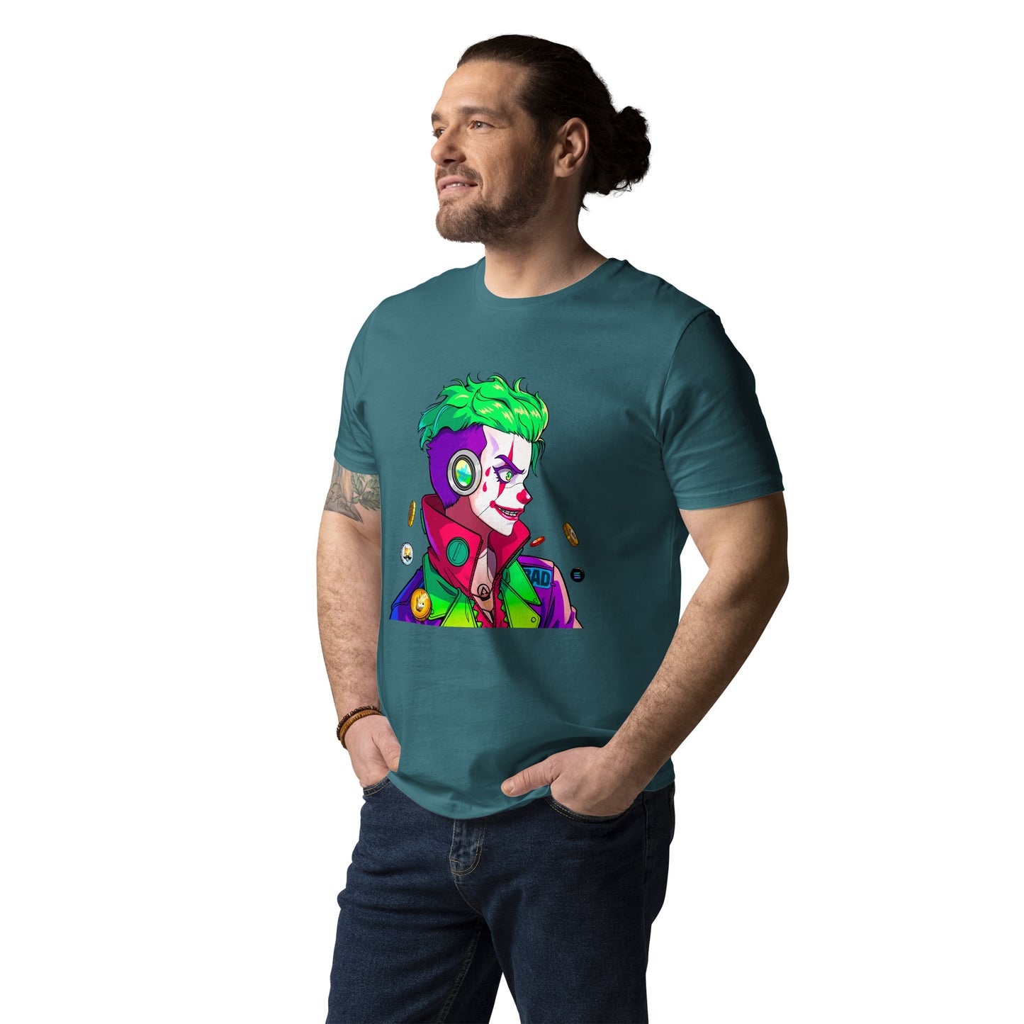 Meme Coin Joker - Premium Unisex organic cotton t-shirt