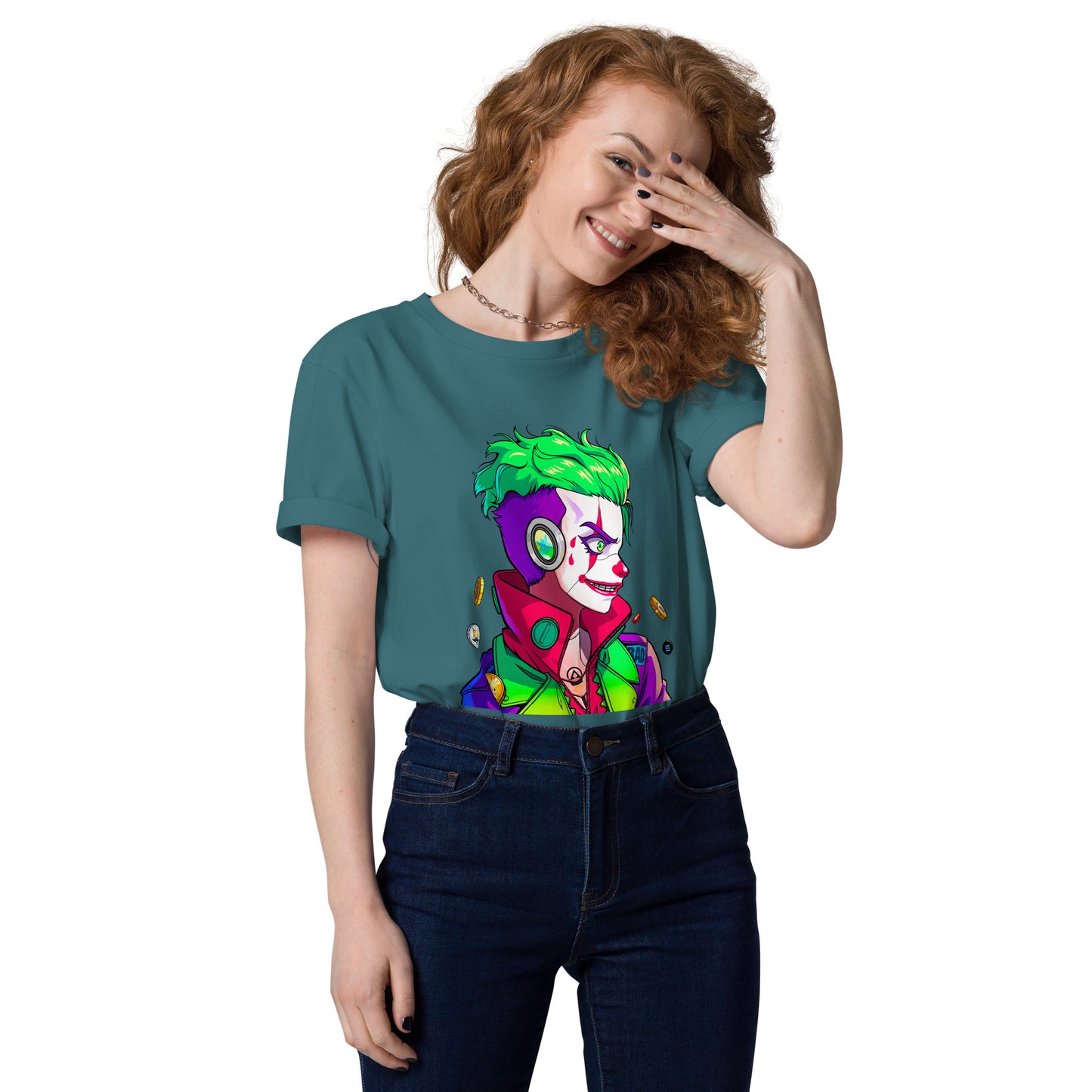 Meme Coin Joker - Premium Unisex organic cotton t-shirt