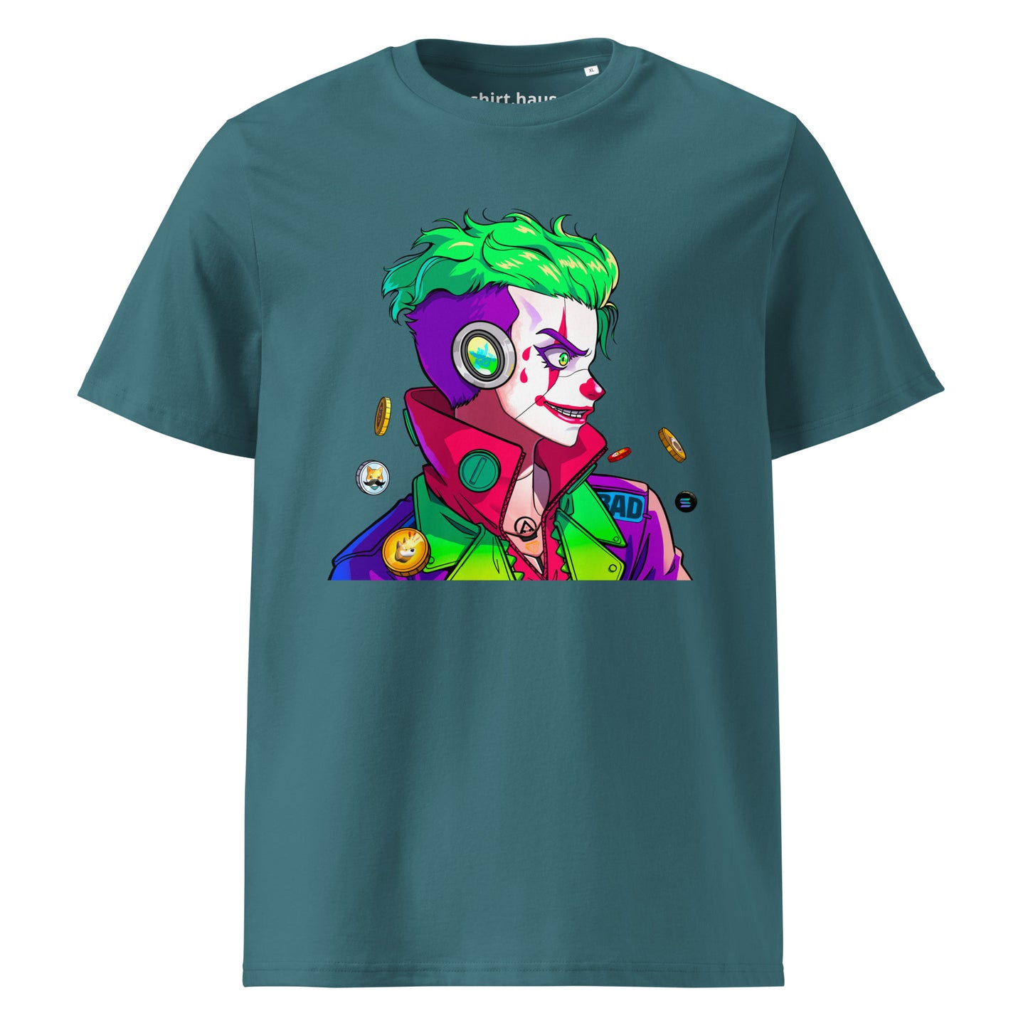 Meme Coin Joker - Premium Unisex organic cotton t-shirt