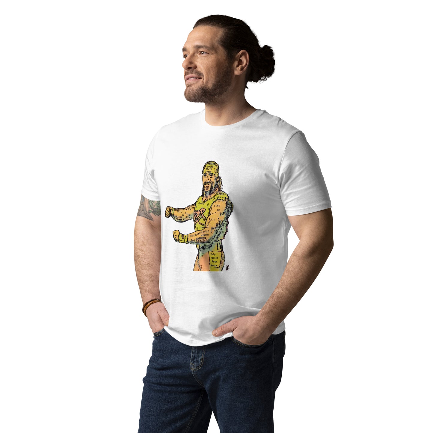 Hulk $Stash Hogan - Premium Unisex organic cotton t-shirt