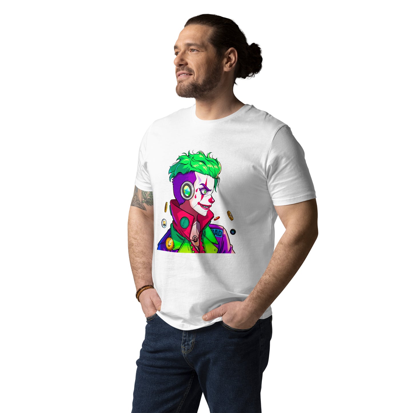 Meme Coin Joker - Premium Unisex organic cotton t-shirt