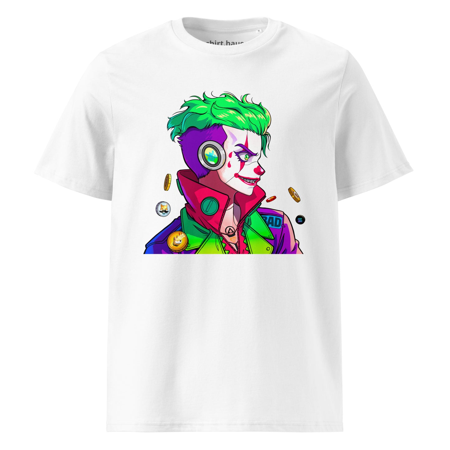 Meme Coin Joker - Premium Unisex organic cotton t-shirt